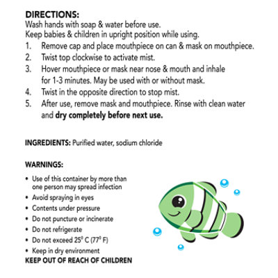 Vicks Sinex Kids Saline Easy Mist Kit - 1.7 OZ - Image 2