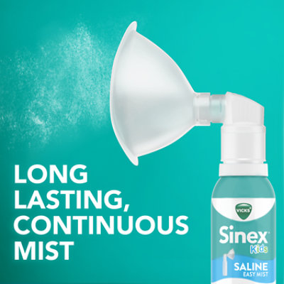 Vicks Sinex Kids Saline Easy Mist Kit - 1.7 OZ - Image 5