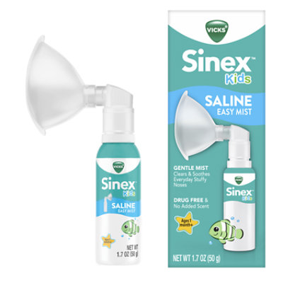 Vicks Sinex Kids Saline Easy Mist Kit - 1.7 OZ - Image 1