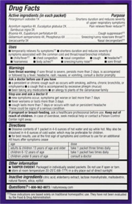 Natures Way Sambucus Cold & Flu Relief Hot Drink - 10 CT - Image 4