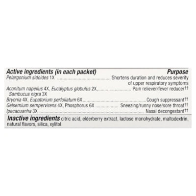 Natures Way Sambucus Cold & Flu Relief Hot Drink - 10 CT - Image 3