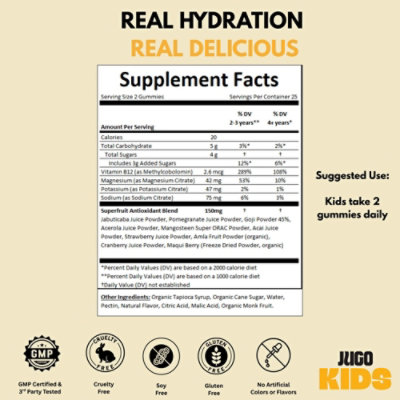 Jugo Kids Sport Superfoods - 4 OZ - Image 5