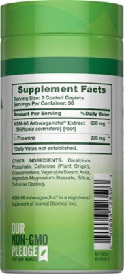 Nt Ksm Ashwagandha 600mg 60 Tablets - 60 CT - Image 3