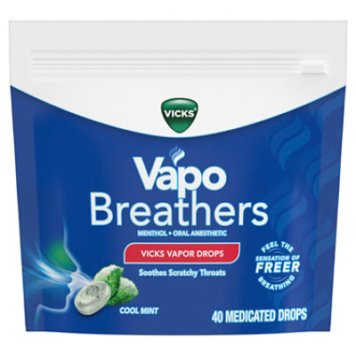 Vicks Sore Throat Medicated Confectionary Cough Wintergreen - 40 CT - Image 7