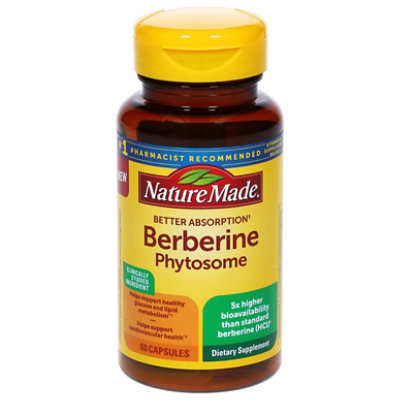 Nature Made Better Absorption Berberine Phytosome Capsules - 60 CT - Image 2