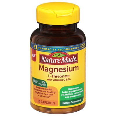 Nm Magnesium L-threonate - 60 CT - Image 2