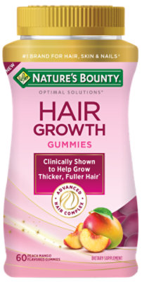 Nature's Bounty Hair Growth 60ct Gmy - 60 CT - Image 1