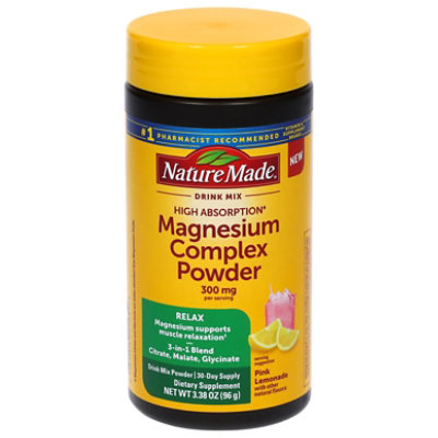 Nature Made Magnesium Complex Powder - 30 CT - Image 1