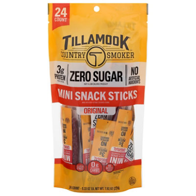 Tillamook Meat Sticks Original Zero Sugar 7.92oz - 7.92 OZ - Image 1