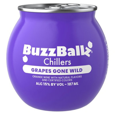 Buzzballz Grape Cocktails 187ml 30 Proof - 187 ML - Image 1