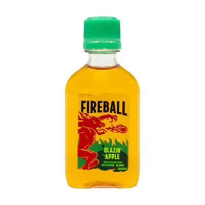 Fireball Blazin Apple Cinnamon Whisky 50ml 66 Proof - 50 ML - Image 1