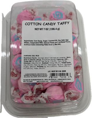 Durham Cotton Candy Taffy 7 Oz - 7 OZ - Image 1