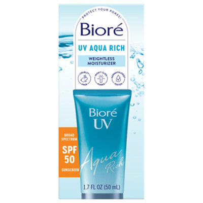 Biore 1.7floz Aqua Rich Mstrz Spf50 Us - 1.7 FZ - Image 3