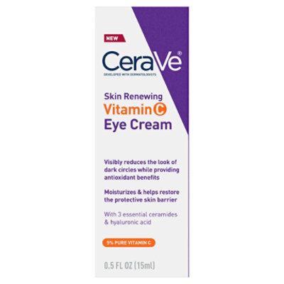Cerave Vitamin C Eye Cream For Dark Circles, 0.5oz - .5 OZ - Image 3