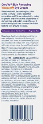 Cerave Vitamin C Eye Cream For Dark Circles, 0.5oz - .5 OZ - Image 5