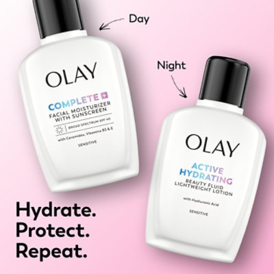 Olay Moisturizing Face Lotion For Sensitive Skin 6.0 Fl Oz - 6 FZ - Image 8