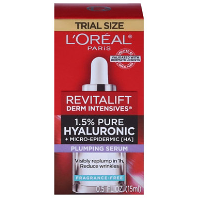 Loreal Revitalift Hyaluronic Acid Serum 15ml - .5 FZ - Image 1