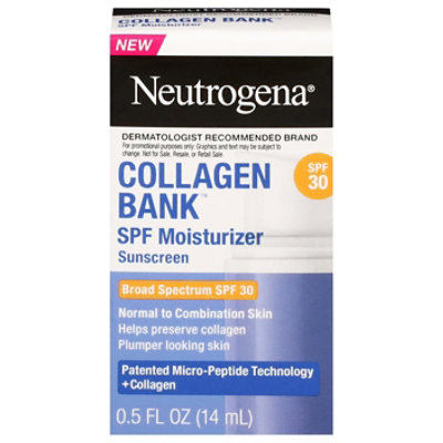 Neutrogena Collagen Bank Daily Face Moisturizer with SPF 30 - 0.5 Fl. Oz. - Image 2
