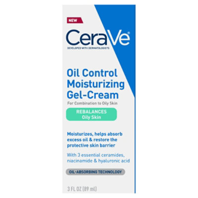 Cerave Oil Control Moisturizing Gel-cream, 3oz - 3 FZ - Image 3