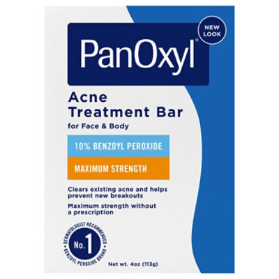 Panoxyl Acne Treatment Bar, 10% Benzoyl Peroxide, 4 Oz - 4 0Z - Image 1