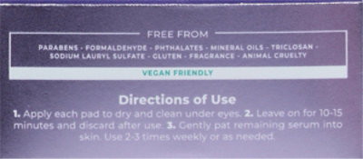 Vitamasques Lavender Peptides Hydrogel Eye Pads Jar - EA - Image 4