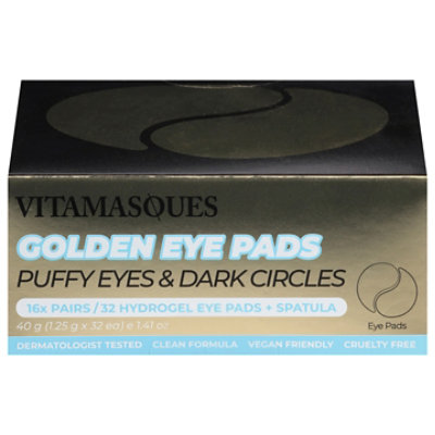 Vitamasques Dark Circle & De Puff Hydrogel Eye Pads Jar - EA - Image 1
