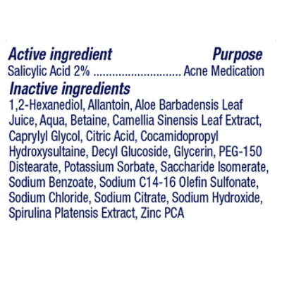Panoxyl Acne Gel Wash 2% Salicylic Acid, 6.5oz - 6.5 OZ - Image 3