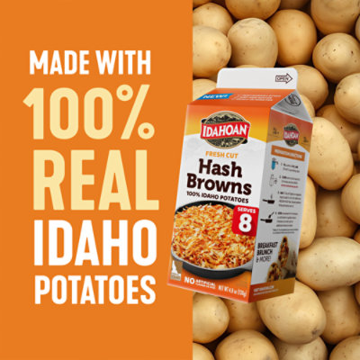 Idahoan Fresh Cut Hash Browns 4.8oz Carton - 4.8 OZ - Image 5