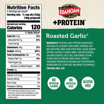 Idahoan 10ct/4.6oz Roasted Garlic Protein - 4.6 OZ - Image 3