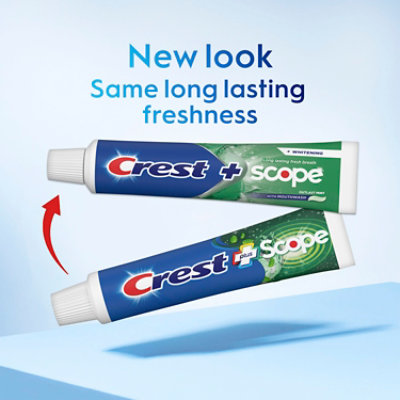 Crest & Scope Outlast Complete Whitening Toothpaste Mint - 3 - 5.4 OZ - Image 7