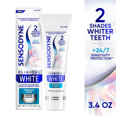 Sensodyne Clinical White Tp 3.4oz - 3.4 OZ - Image 1