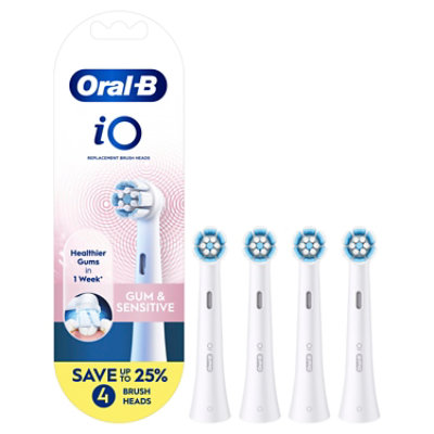 Oral B Io Refills Sensitive Br Heads - 4 CT - Image 1