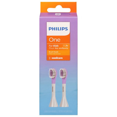 Bh1022/30 Repl. Brushhead 1grey & 1 Purp - 2 CT - Image 1