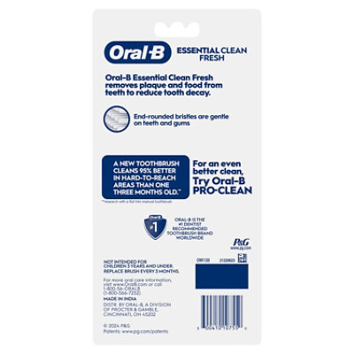 Oral B Fresh & Clean Toothbrushes Medium 6 Count - 6 CT - Image 8