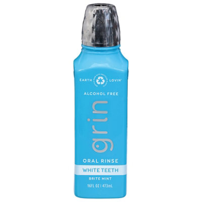 Grin White Teeth Oral Rinse - 16oz - 16 FZ - Image 1