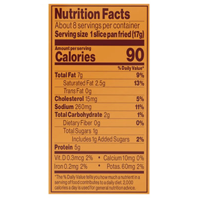 Hatfield Pumpkin Spice Flavored Thick Cut Bacon 12 Oz - 12 OZ - Image 3