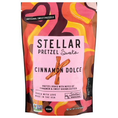 Stellar Braids Cinnamon Dolce Pretzel Twists Ngmo - 12 OZ - Image 1