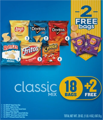 Frito Lay Snacks Classic Mix Variety 20ct - 20 CT - Image 5