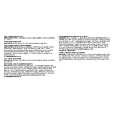 Frito Lay Snacks Classic Mix Variety 20ct - 20 CT - Image 4