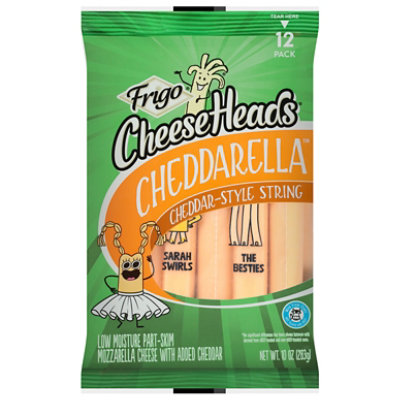 Frigo String Cheddarella Cheese Heads, 10 Oz - 10 OZ - Image 2
