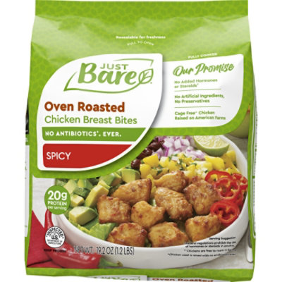 Just Bare Oven Roasted Chicken Breast Bites 19.2 Oz - 19.2 OZ - Image 1