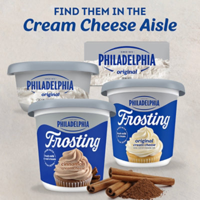 Philadelphia Cinnamon Cream Cheese Frosting, Tub, 16 Oz - 16 OZ - Image 4