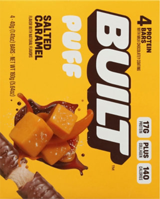 Built Puff Protein Bar Salted Caramel - 4 CT - Image 5