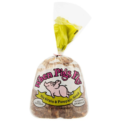 When Pigs Fly Six Grain & Pumpkin Seed Bread - 20 OZ - Image 2