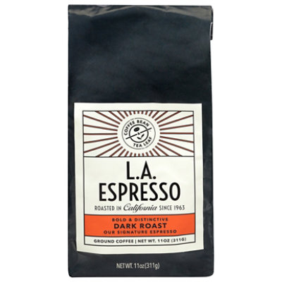 Coffee Bean & Tea Leaf La Espresso Dark Roast Ground Coffee - 11 OZ - Image 1