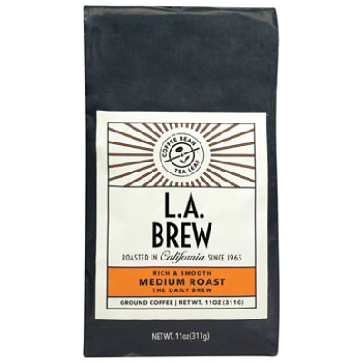 Coffee Bean & Tea Leaf La Brew Medium Roast Ground Coffee - 11 OZ - Image 1