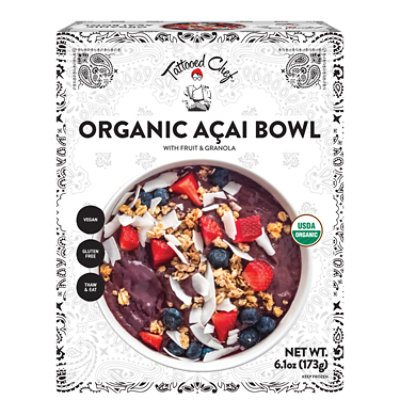 Tattooed Chef Acai Bowl Organic - 6.1 OZ - Image 1