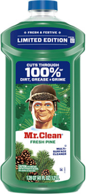 Mr. Clean Multi-surface Liquid Cleaner, Limited Edition Fresh Pine - 41 Fl. Oz - 41 FZ - Image 1