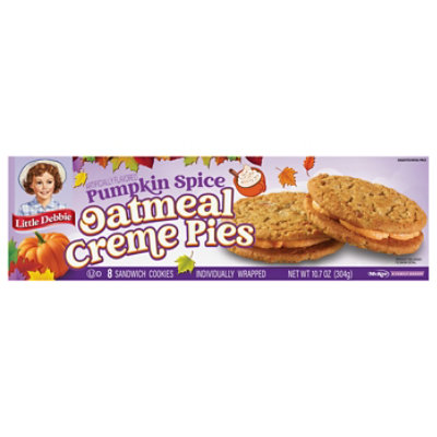 Little Debbie Pumpkin Spice Creme Pies Family Pack - 10.7 OZ - Image 1