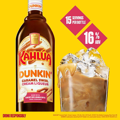 Kahlua Liq Dunkin Caramel Swirl 750 Ml - 750 ML - Image 2